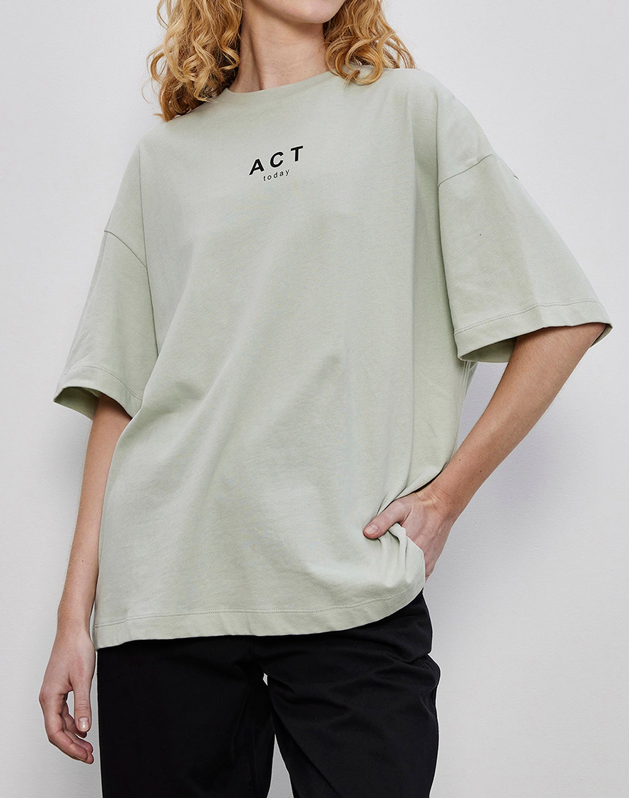 ACT today KIM t-shirt T-Shirt 125 Mineral Grey